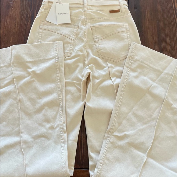 Zimmerman Ecru Wide Leg Jeans
Size 27 - Picture 3 of 5